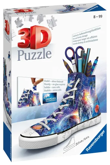 Puzzle 108 el. 3D Trampek Astronauta Ravensburger