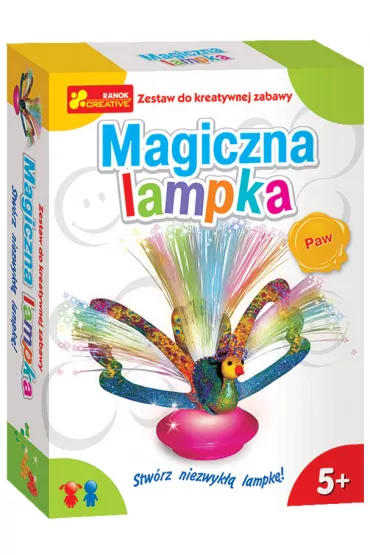 Ranok-Creative Magiczna lampka. Paw "BN"