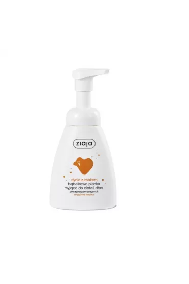 Ziaja B�belkowa pianka myj�ca do cia�a i d�oni Dynia z Imbirem 250 ml