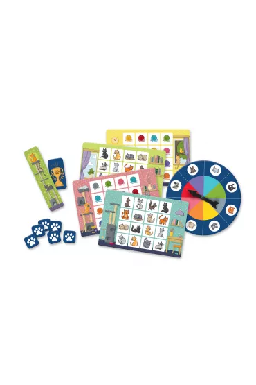 Kapitan Nauka. Koty. Smart bingo. Gra edukacyjna Edgard - Izabela  Go�aszewska