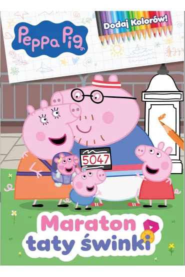 Maraton taty �winki. �winka Peppa. Dodaj kolor�w