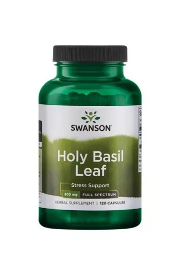 Swanson Full Spectrum Holy Basil 400 mg Suplement diety 120 kaps.