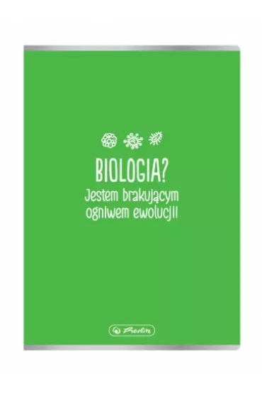 Herlitz Zeszyt A5 Biologia kratka 60 kartek