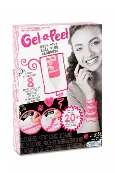 Bransoletki �elowe bi�uteria GEL-A-PEEL neon r�
