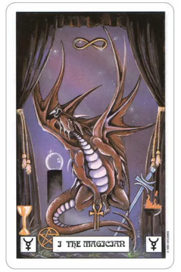 Dragon Tarot, karty do wr�enia