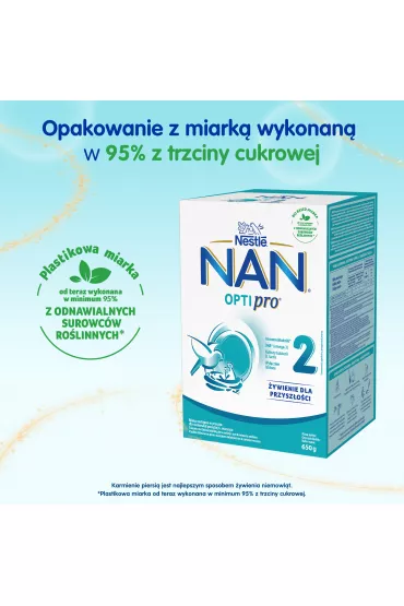 Nestle Nan Optipro 2 Mleko nast�pne dla niemowl�t po 6 miesi�cu 650 g