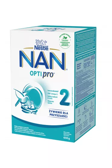 Nestle Nan Optipro 2 Mleko nast�pne dla niemowl�t po 6 miesi�cu 650 g