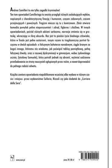 Prywatna wojna Samuelego - Andrea Camilleri