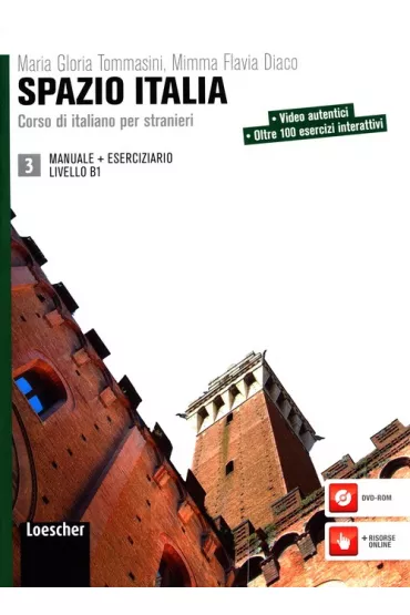 Spazio Italia 3. Podr�cznik z �wiczeniami + DVD - Maria Gloria Tommasini, Mimma Flavia Diaco