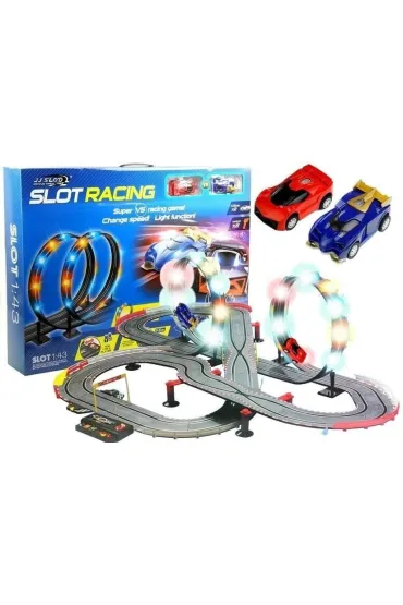 Tor wy�cigowy Slot Cars 1:43 LeanToys