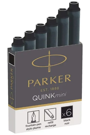 Parker Naboje atramentowe Mini 6 szt.