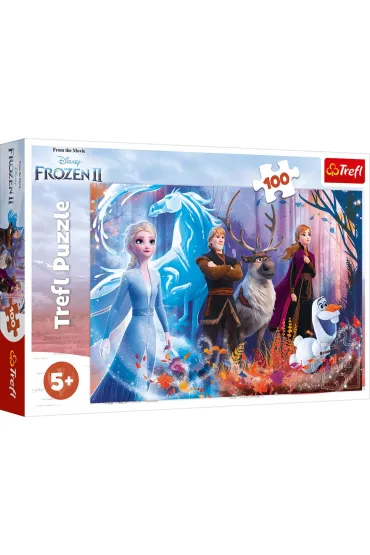 Puzzle 100 el. Magia Krainy Lodu Trefl