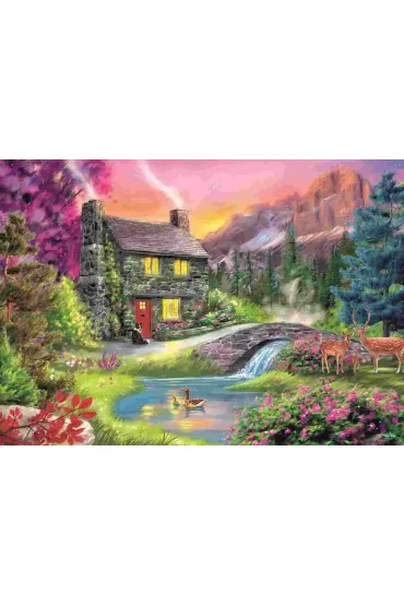 Puzzle 500 el. G�rska sielanka Trefl