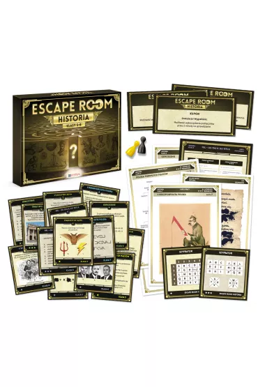 Gra escape room. Historia
