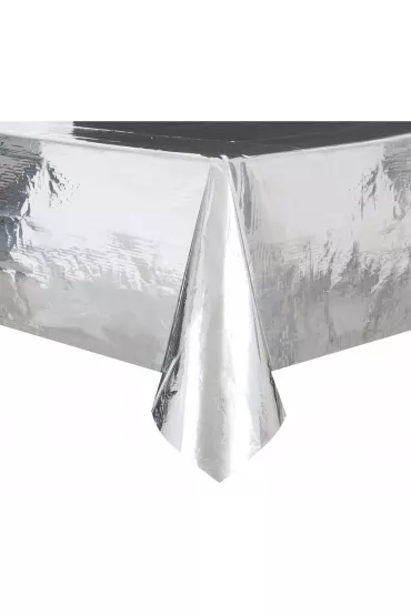 Godan Obrus foliowy byszczcy 137 x 213 cm srebrny
