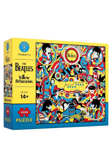 Puzzle 1000 Yellow Submarine - Jigsaw The Beatles Quint