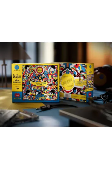 Puzzle 1000 Yellow Submarine - Jigsaw The Beatles Quint