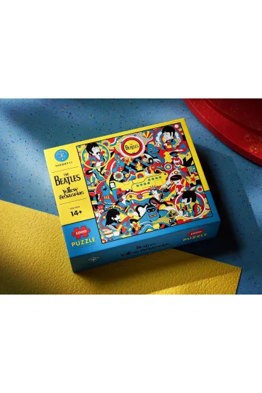 Puzzle 1000 Yellow Submarine - Jigsaw The Beatles Quint