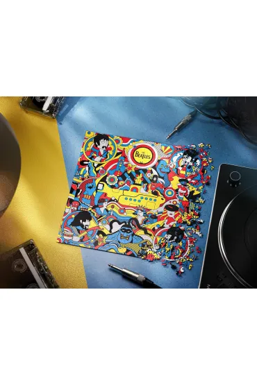 Puzzle 1000 Yellow Submarine - Jigsaw The Beatles Quint