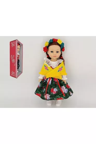 Lalka w stroju ludowym 38cm Adar