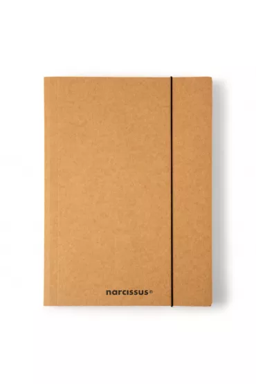 Narcissus Teczka A4 z gumk� Eco Kraft