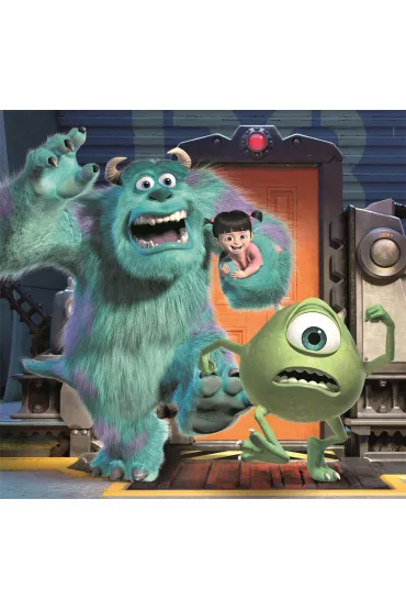 Puzzle 3x48 el. SuperColor. Pixar Clementoni