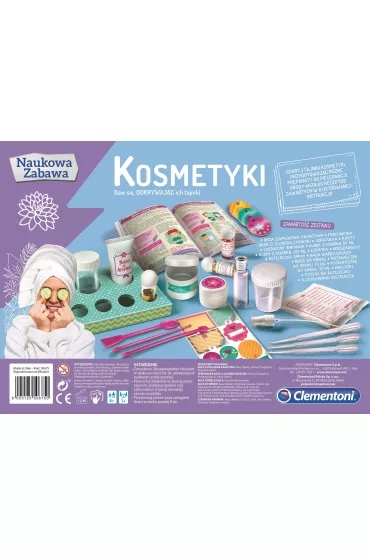 Kosmetyki. Naukowa zabawa Clementoni