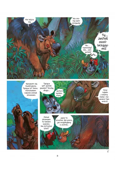 M�j pierwszy komiks 5+ Dziobak Toto w krainie nieba. Dziobak Toto. Tom 6 - Eric  Omond