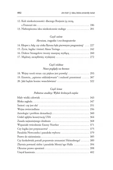 Idee, kt�re zmieni�y �wiat. Od Einsteina i Godla po Turinga i Dawkinsa - Jim Holt