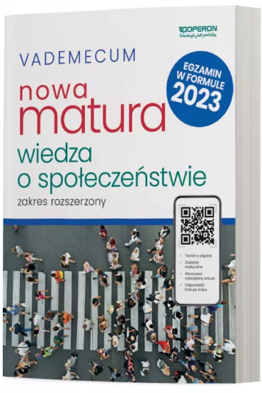 Nowa matura 2023. Wiedza o spo�ecze�stwie. Vademecum. Zakres rozszerzony - Iwona Walendziak, Miko�aj Walczyk