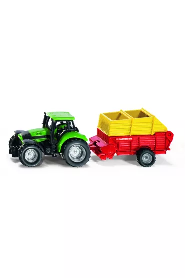 SIKU 16 TRAKTOR Z LADOWARKA POTTINGER