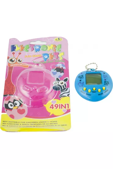 Tamagotchi gra elektroniczna dla dzieci niebieskie