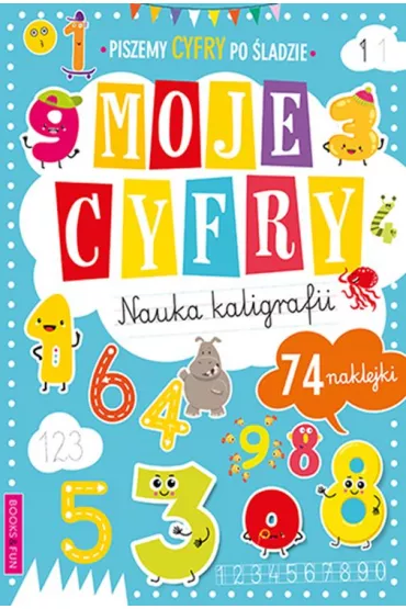 Nauka kaligrafii. Moje cyfry