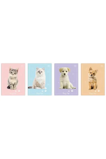 Interdruk Zeszyt do s��wek A6 Puppy Sign 32 kartki 10 szt.
