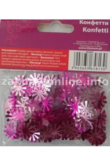Titanum Konfetti kwiaty 14g, 15 mm