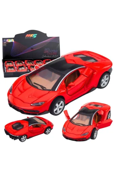 Samoch�d sportowy �wiat�o d�wi�k czerwony 1:32 LeanToys