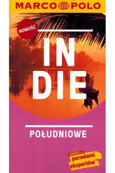 Indie po�udniowe Przewodnik z map� w etui Marco Polo