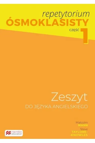 Pakiet. Repetytorium �smoklasisty 1: Podr�cznik do j�zyka angielskiego, Zeszyt do j�zyka angielskiego