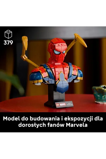 LEGO Super Heroes Popiersie Iron Spider-Mana 76326