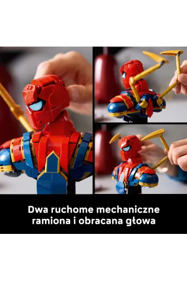 LEGO Super Heroes Popiersie Iron Spider-Mana 76326