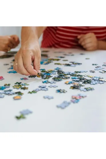 Puzzle 1000 el. Neon Color Line. Super koty Trefl