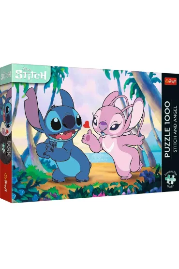 Puzzle 1000 el. Stitch&Angel Trefl