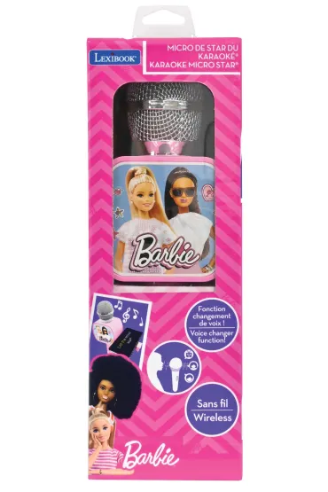 Mikrofon Barbie Lexibook MIC240BB