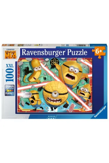 Puzzle 100 Minionki 4 Ravensburger