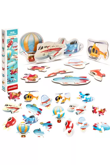 Puzzle Transport lotniczy Cubika