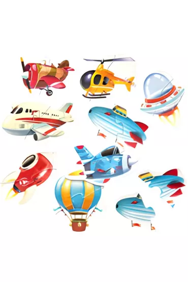Puzzle Transport lotniczy Cubika