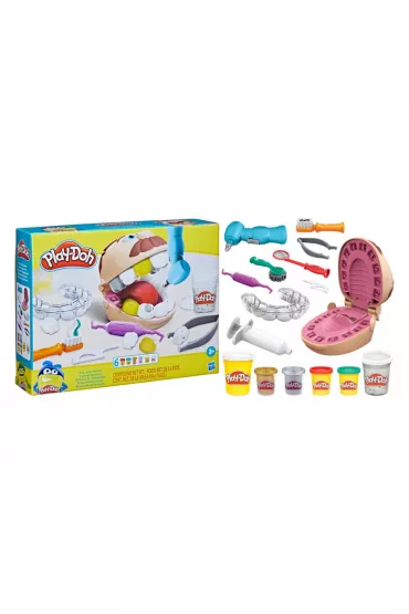 Hasbro Play-Doh Ciastolina Zestaw Dentysta F1259