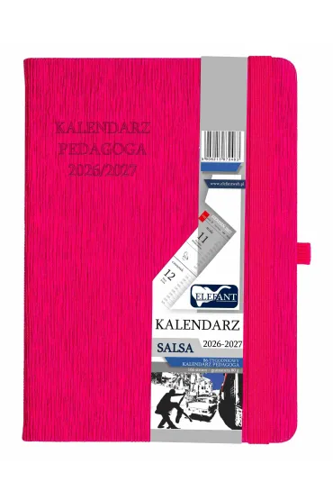 Kalendarz nauczyciela 2026/27 B6 tyg. r�owy