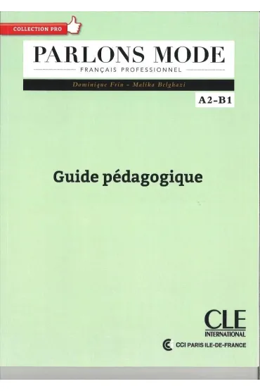 Parlons Mode przewodnik metodyczny - Belghazi Malika, Frin Dominique