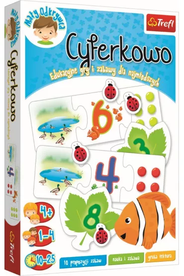 Cyferkowo. Ma�y Odkrywca Trefl
